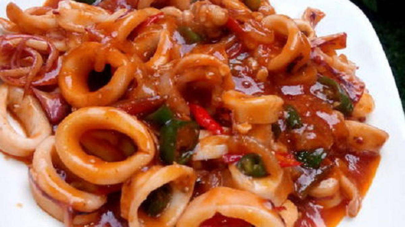 Cumi Asam Manis